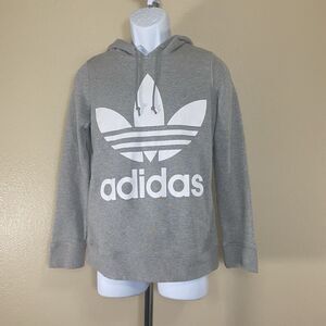 Gray Adidas Hoodie Size S 10